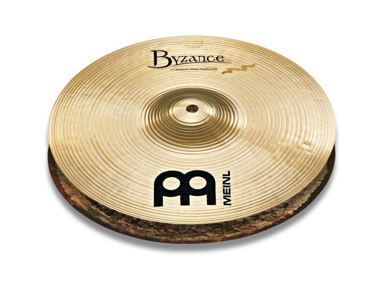 Meinl Byzance 13 hi-hat Serpents Brilliant 